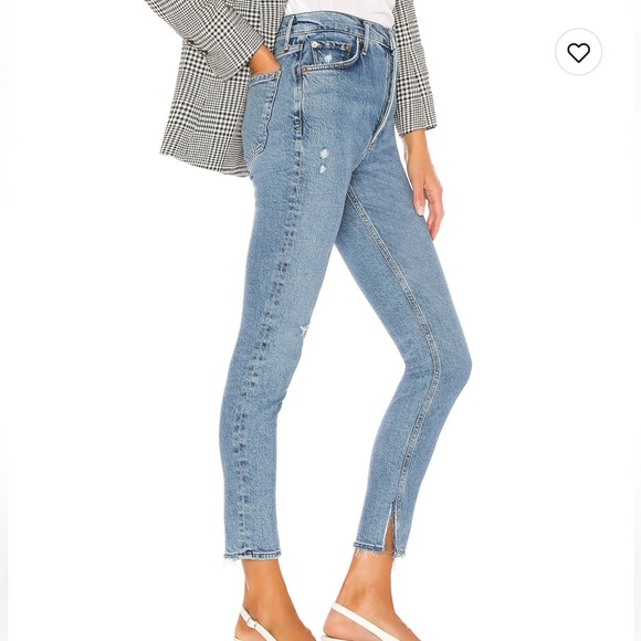 Agolde Nico high rise slim in headlines - Picture 8 of 9